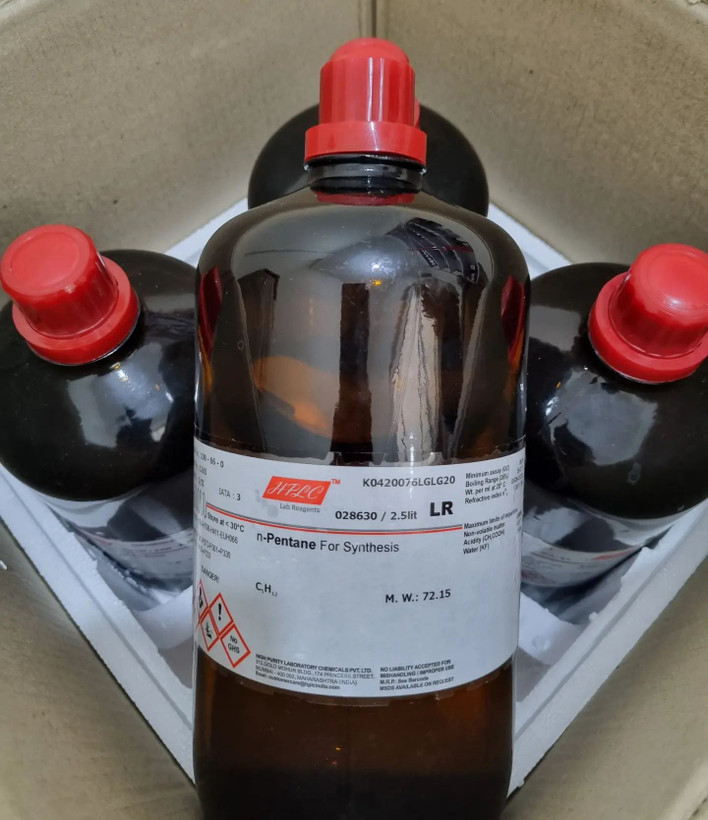 فروش ویژه ان پنتان واحد ۲.۵ لیتری برند:hplc