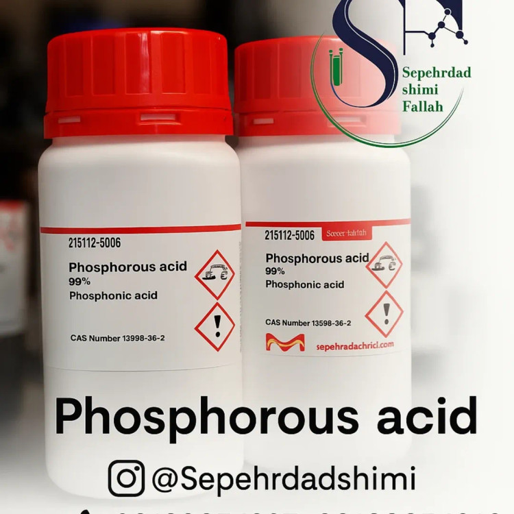 اسید فسفروس ۹۹% (Phosphonic acid) کد: 215112 ۵۰۰ گرم