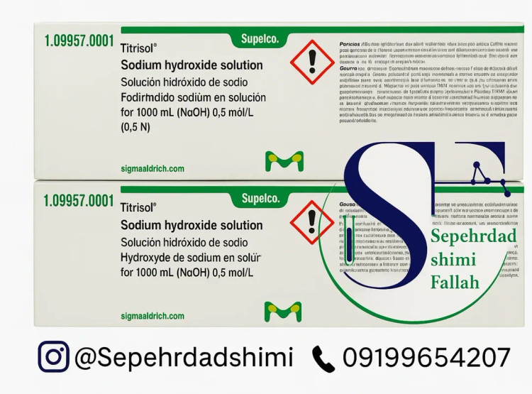تیترازول سدیم هیدروکسید (NaOH 0.5N) کد ۱۰۹۹۵۷