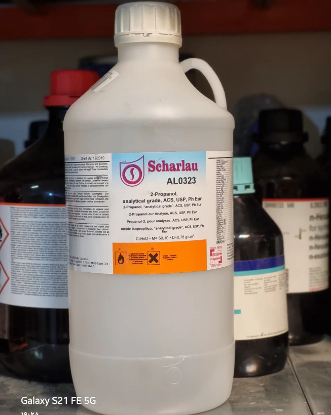 ایزوپروپانول (2Propanol) گرید آنالیتیکال Scharlau – کد AL0323