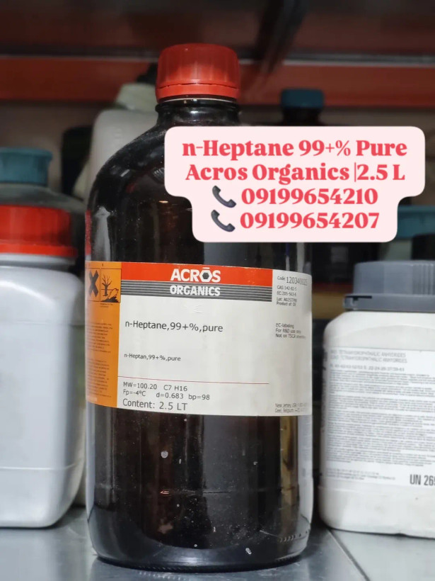 ان هپتان آزمایشگاهی با خلوص بالا nHeptane 99+%