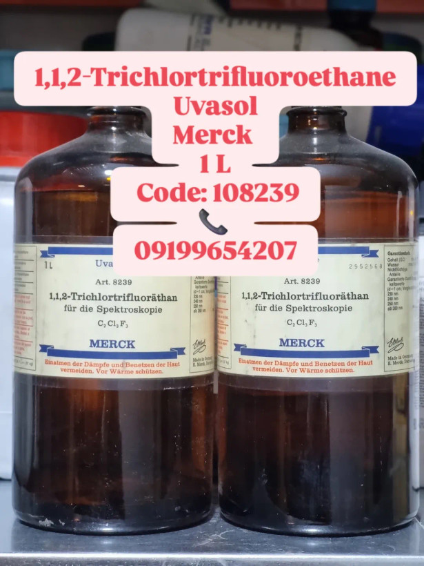 ۱,۱,۲Trichlortrifluoroethane Uvasol – Merck | ۱ لیتر | کد: ۱۰۸۲۳۹