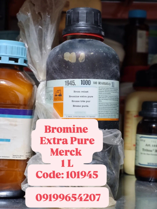 برومین Extra Pure – Merck ۱ لیتر