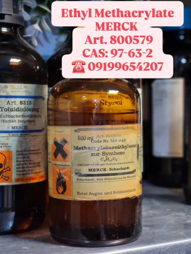 اتیل متاکریلات مرک Ethyl Methacrylate CAS 97632