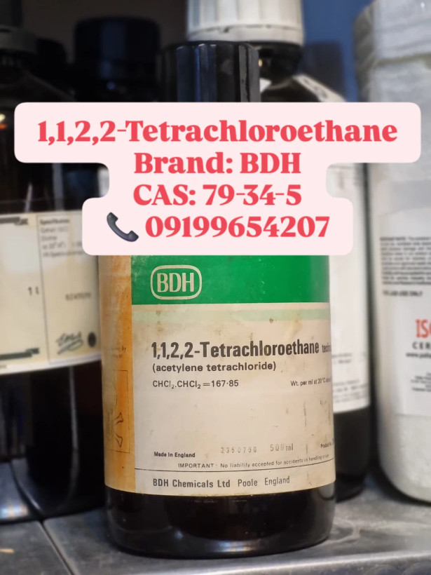 1,1,2,2تتراکلرواتان (استن کلرید) - برند BDH